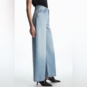 Anthropologie COS Tide High Rise Wide Leg Jeans